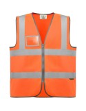 Veste haute visibilité brodée, vêtement de travail | Polux
