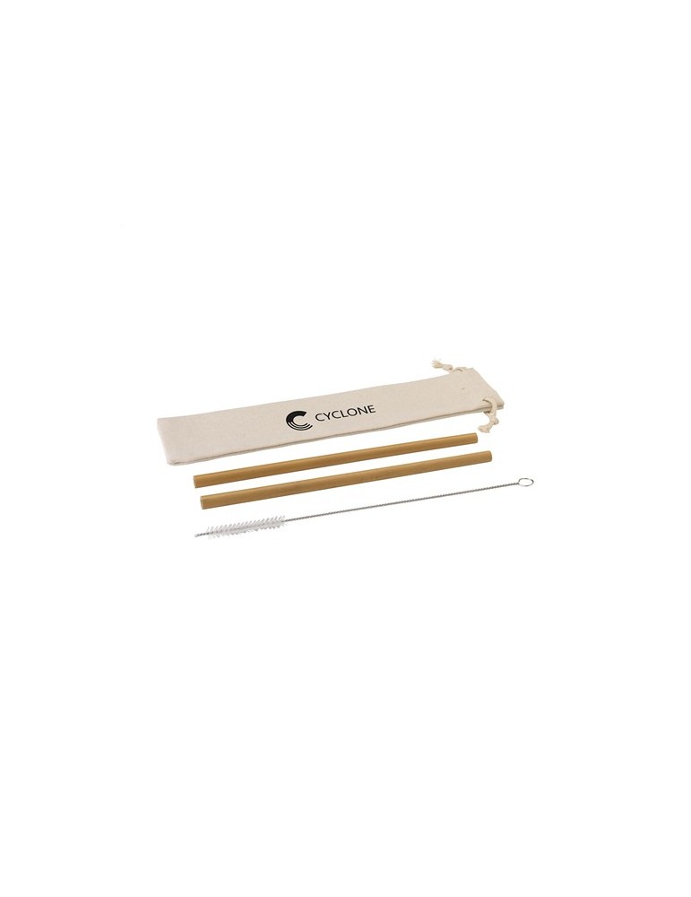 ECO Bamboe Straw Set  pailles en bambou