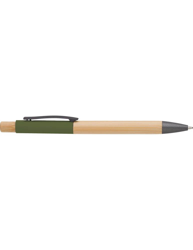 Stylo Bille et Personnalisable en Bambou Cesar