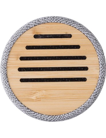 Enceinte sans fil en bambou - Cory