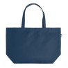 Sac shopping  grand modèle en RPET personnalisé TASLO Matières : PET recyclé Couleurs : bleu goodies publicitaire événementiel