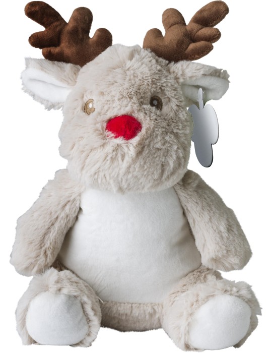 Peluche Renne en Polyester - Objet publicitaire