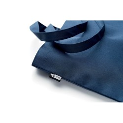 Sac shopping  grand modèle en RPET personnalisé TASLO Matières : PET recyclé Couleurs : bleu objet promotionnel éco-responsable