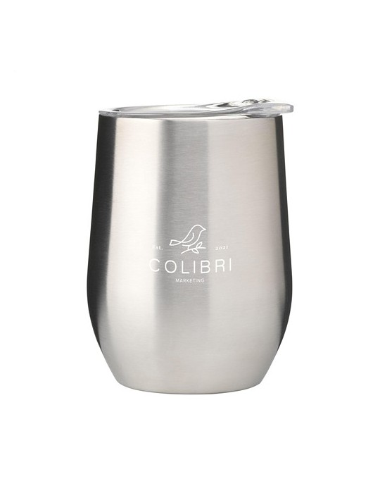 Huevo RCS Recycled Steel Cup 350 ml thermos