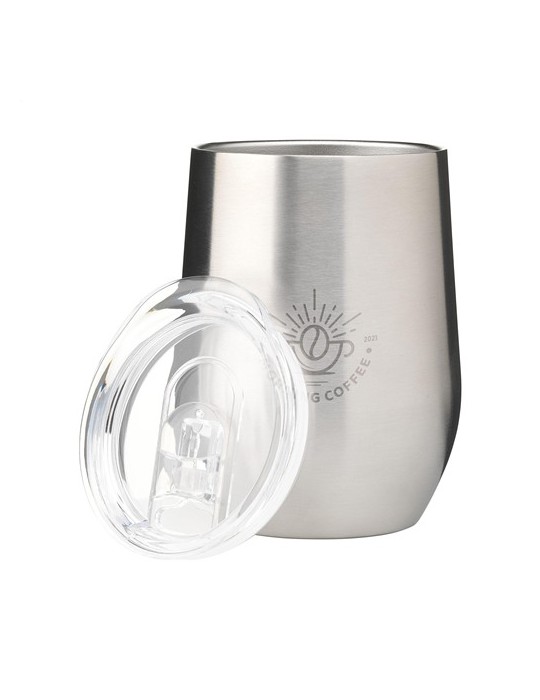 Huevo RCS Recycled Steel Cup 350 ml thermos
