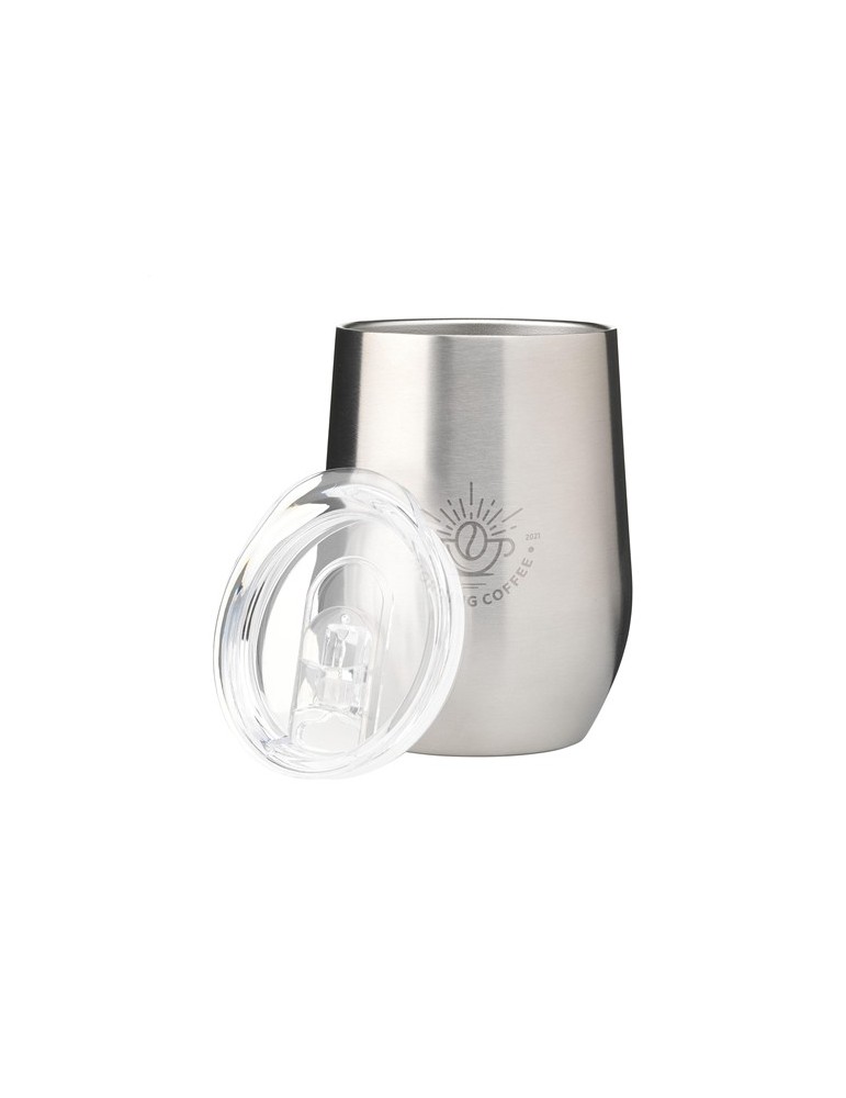 Huevo RCS Recycled Steel Cup 350 ml thermos