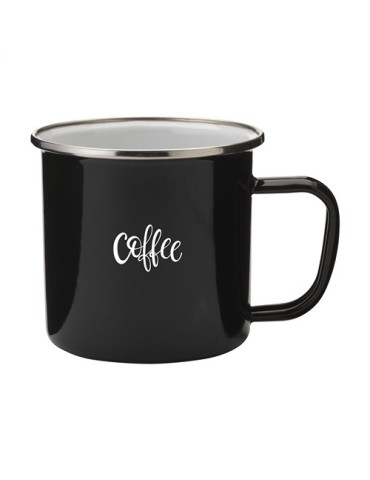 Retro Silver Mug en Émail 350 ml 2