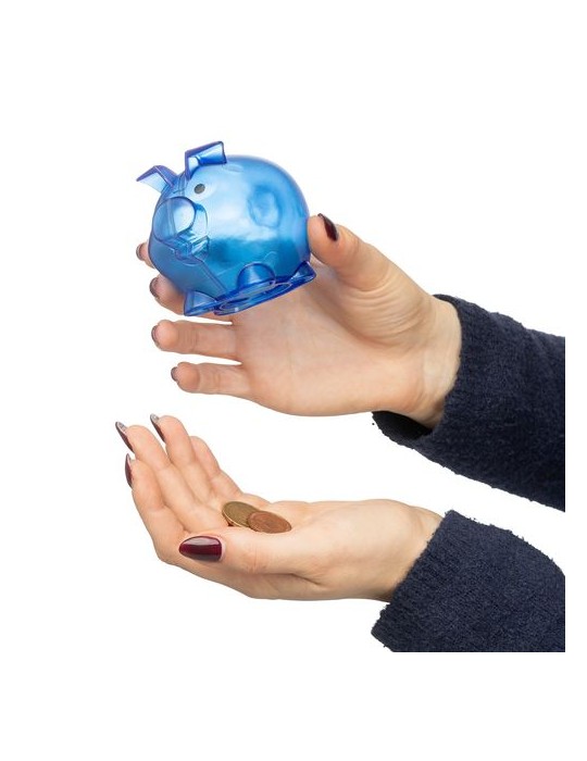 Tirelire en plastique PS recyclé Vivi