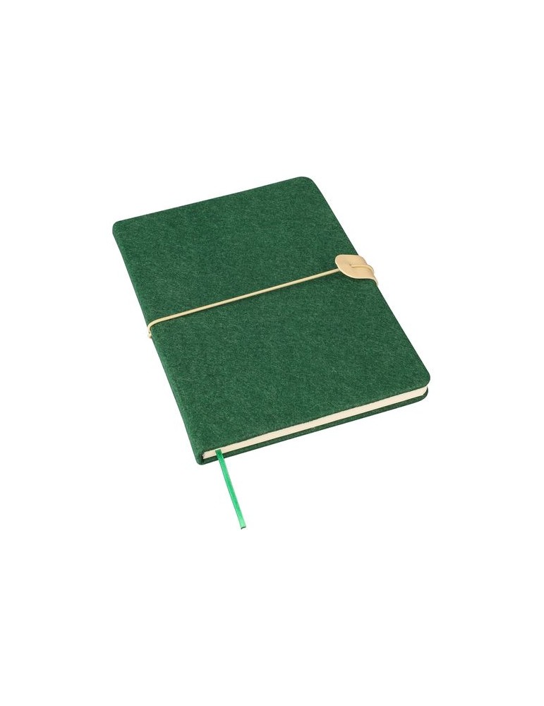 Carnet A5 en feutre recyclé Dario