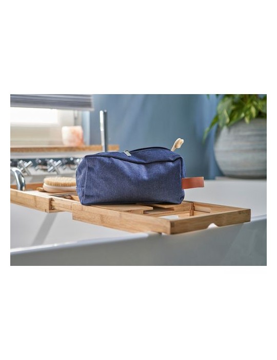 Trousse de toilette personnalisée en denim Marianne pas cher