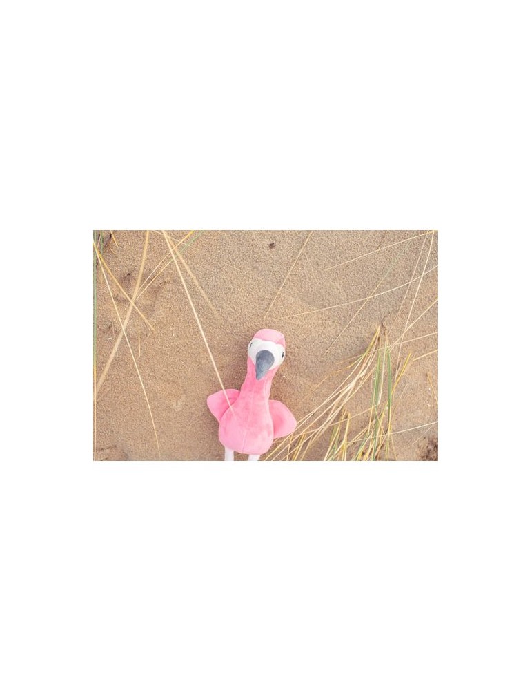Peluche Flamant Rose Unique - Alicia Idée Cadeau Personnalisée pas cher