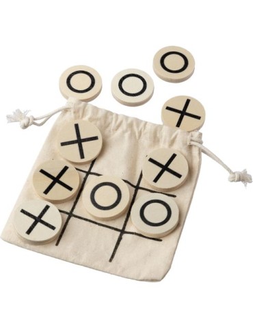 Jeu de Morpion en Bois - Cadeau Personnalisé pas cher 2