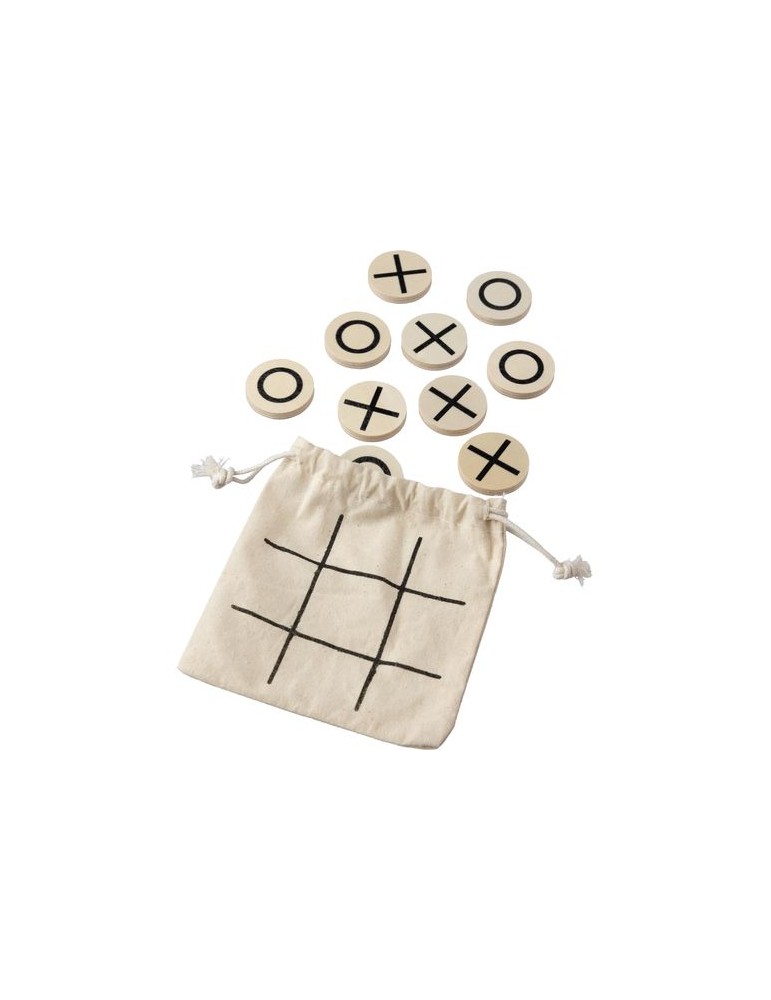 Jeu de Morpion en Bois - Cadeau Personnalisé pas cher