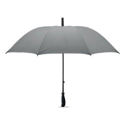 Parapluie réfléchissant personnalisé pratique VISIBRELLA Matières : PET Couleurs : argenté mat