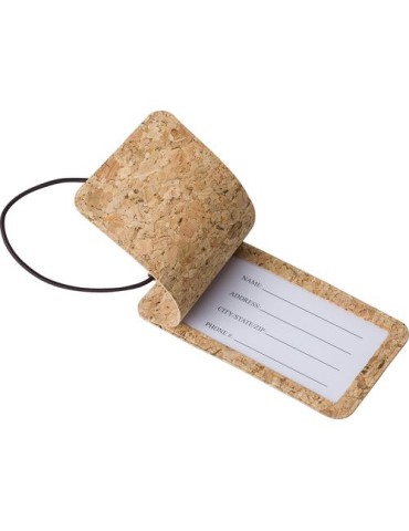 Porte-étiquette en Liège Personnalisable - Cadeau 2