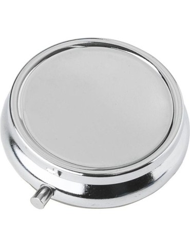 Boîte à pilules personnalisée - Pratique Metal Zara pas cher