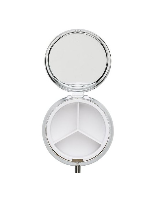Boîte à pilules personnalisée - Pratique Metal Zara pas cher