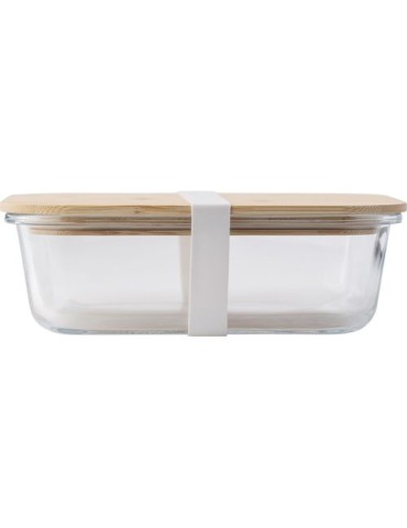 Lunch Box en Verre Personnalisée - Nicole, Idéale pour vos Repas