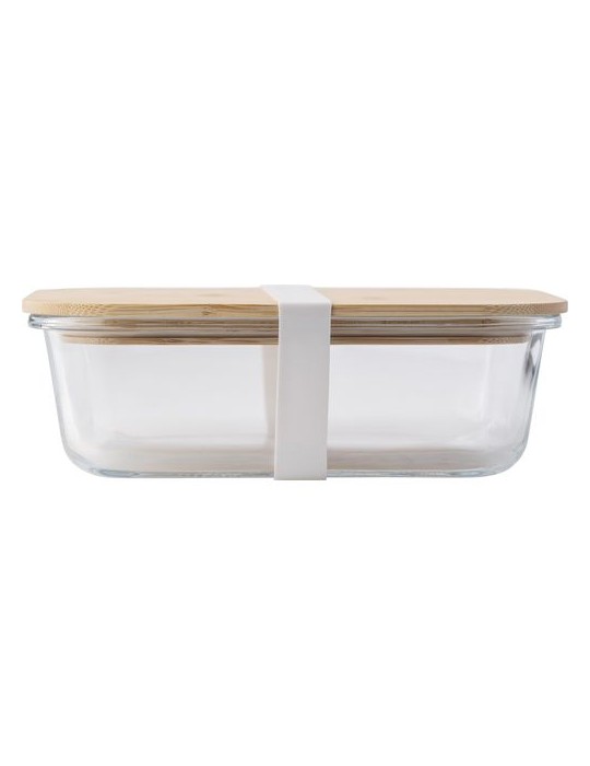 Lunch Box en Verre Personnalisée - Nicole, Idéale pour vos Repas