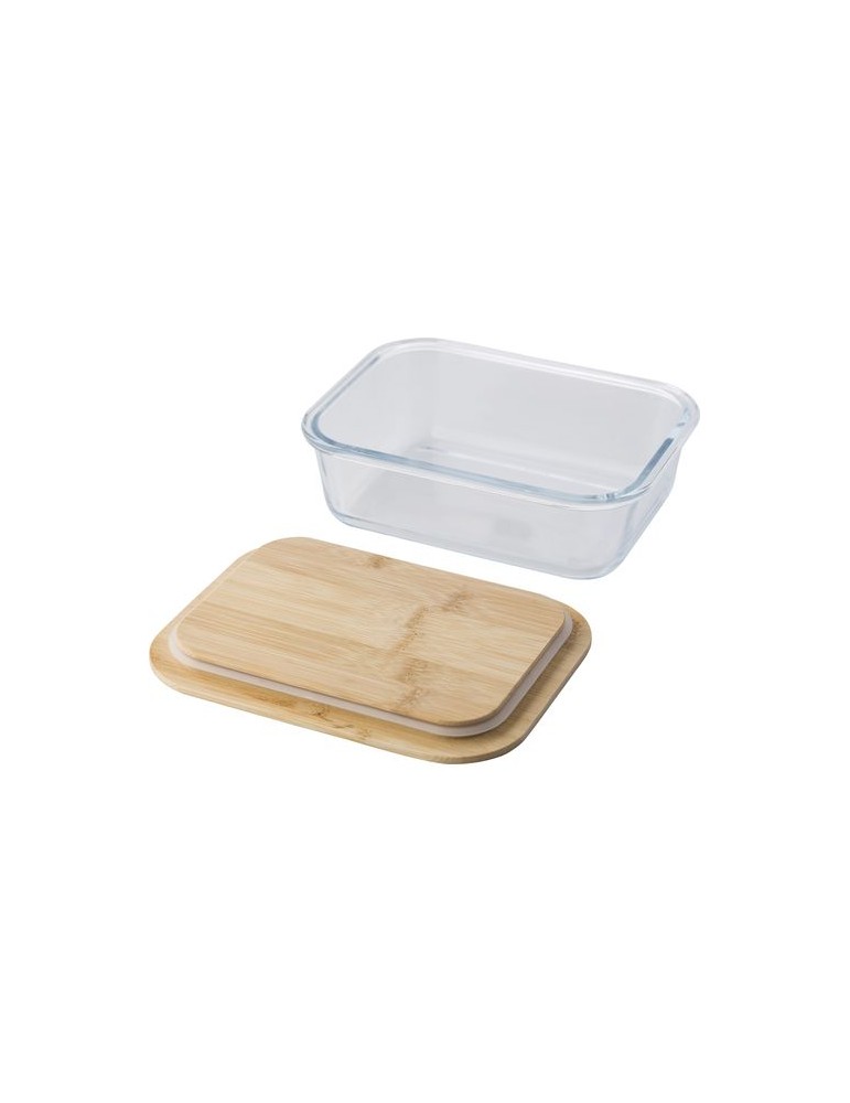 Lunch Box en Verre Personnalisée - Nicole, Idéale pour vos Repas