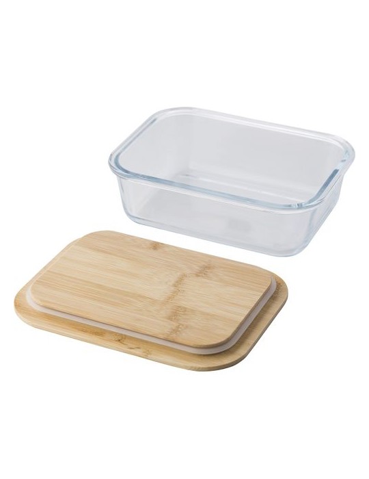 Lunch Box en Verre Personnalisée - Nicole, Idéale pour vos Repas