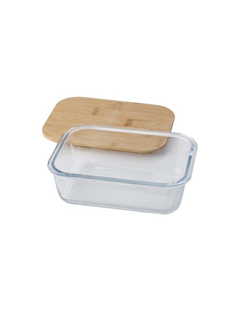 Lunch Box en Verre Personnalisée - Nicole, Idéale pour vos Repas
