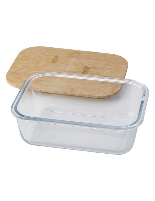 Lunch Box en Verre Personnalisée - Nicole, Idéale pour vos Repas