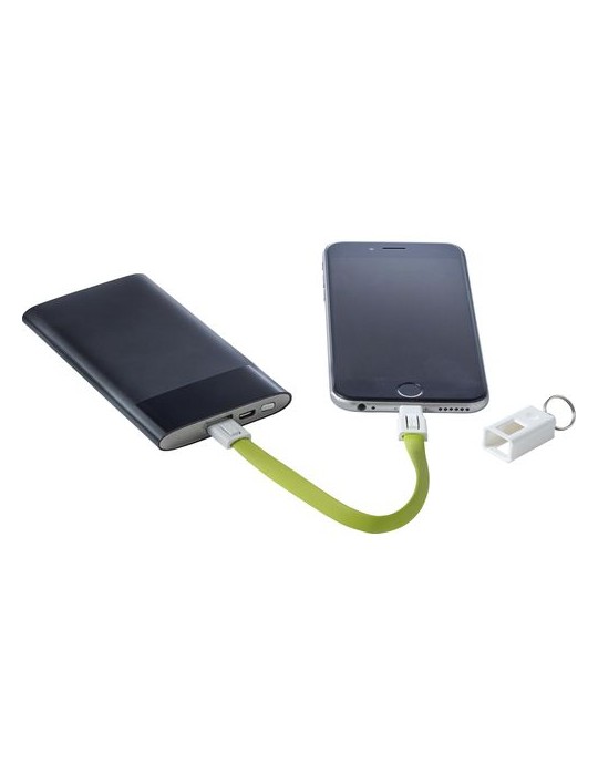 Câble de charge USB/Lightning pour objets publicitaires Pierre