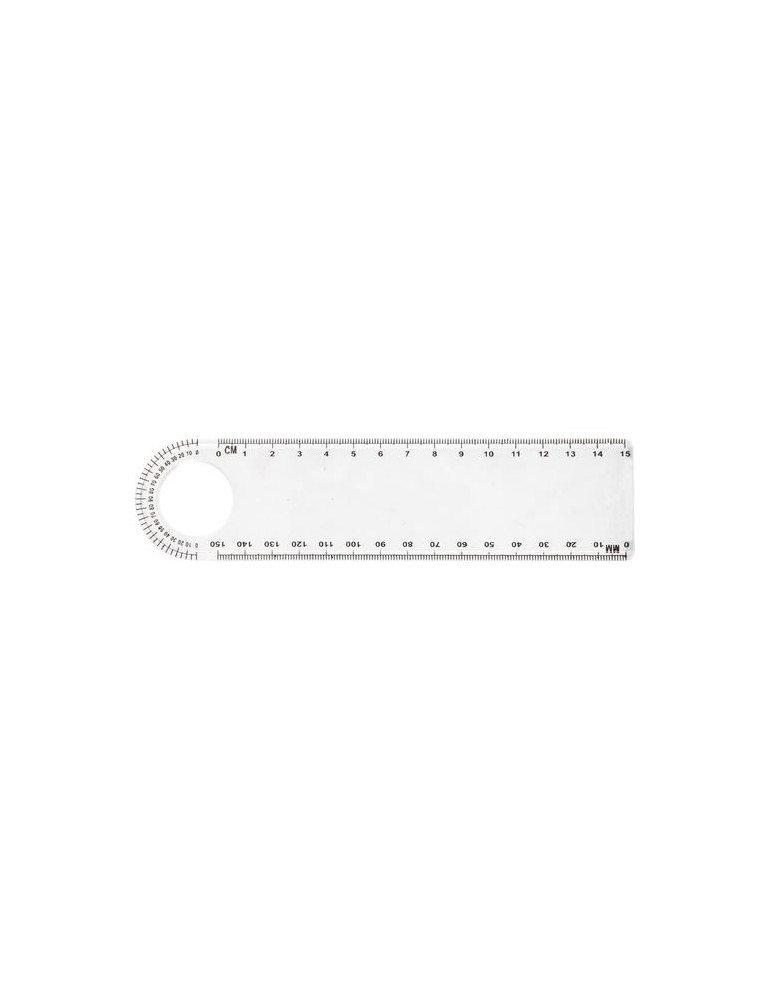 Règle multifonctions durable 15 cm - Ashlyn