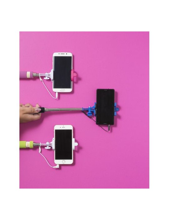 Perche Téléscopique Selfie Économique Personnalisée Ursula - Objet Publicitaire