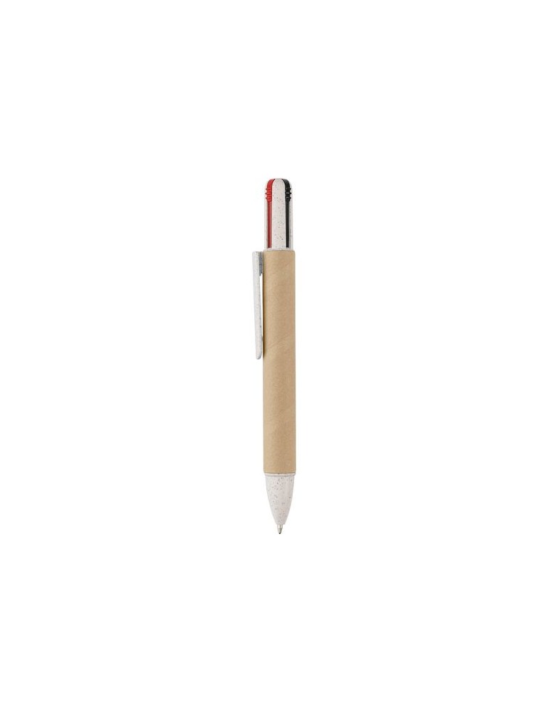 Stylo à bille en carton recyclé personnalisé Debra