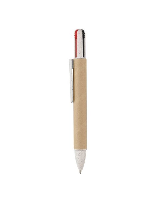 Stylo à bille en carton recyclé personnalisé Debra