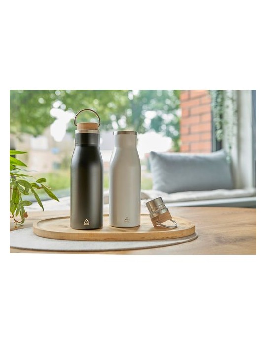 Bouteille en acier recyclé personnalisée Aline - et Élégante