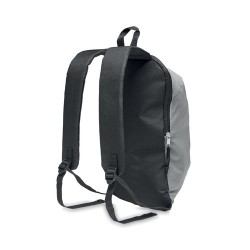 Sac à dos réfléchissant 600D personnalisé pas cher - VISIBACK Matières : PET Couleurs : argenté mat 2