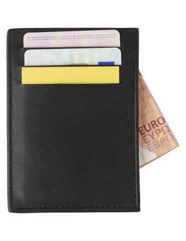 Porte-cartes en cuir RFID personnalisé Logan 2