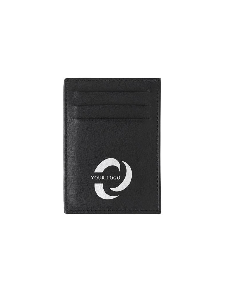Porte-cartes en cuir RFID personnalisé Logan