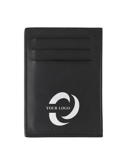 Porte-cartes en cuir RFID personnalisé Logan