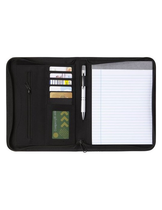 Conférencier A5 zippé en cadeau d'entreprise personnalisé