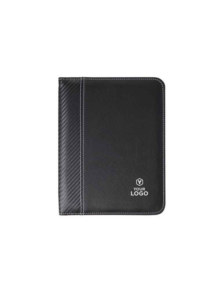 Conférencier A5 zippé en cadeau d'entreprise personnalisé
