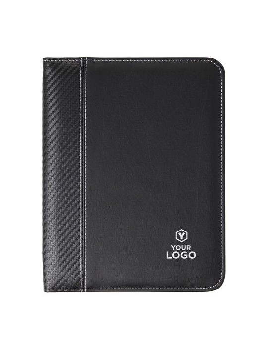 Conférencier A5 zippé en cadeau d'entreprise personnalisé
