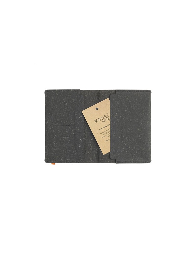 Recycled Leather Passport Holder étui à passeport