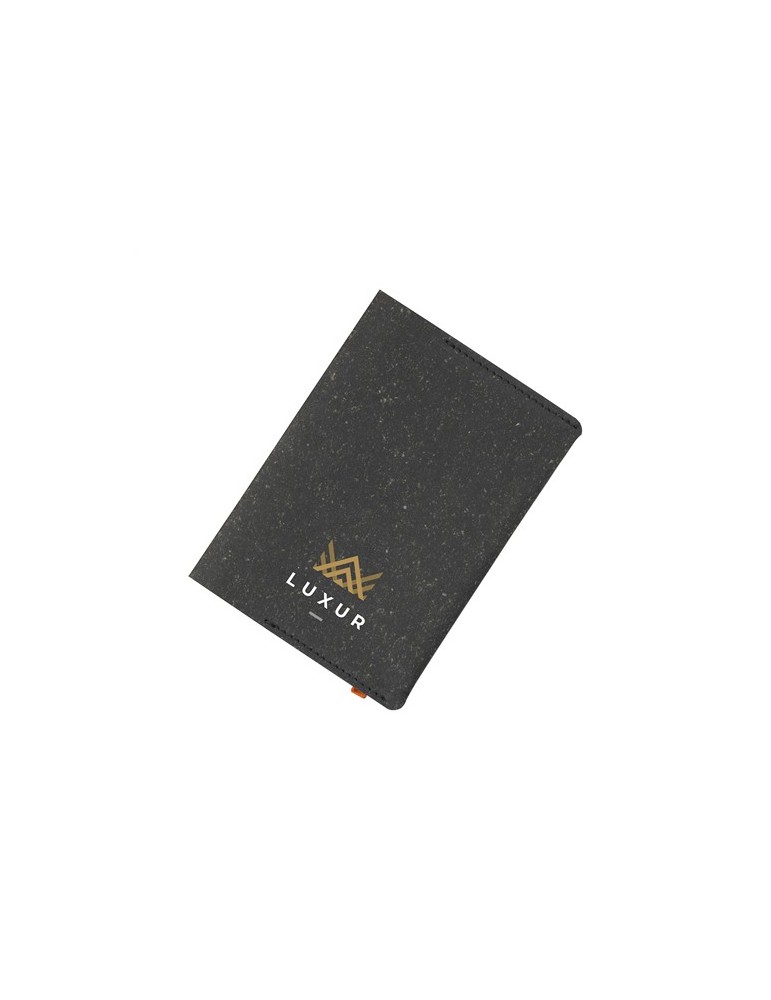 Recycled Leather Passport Holder étui à passeport