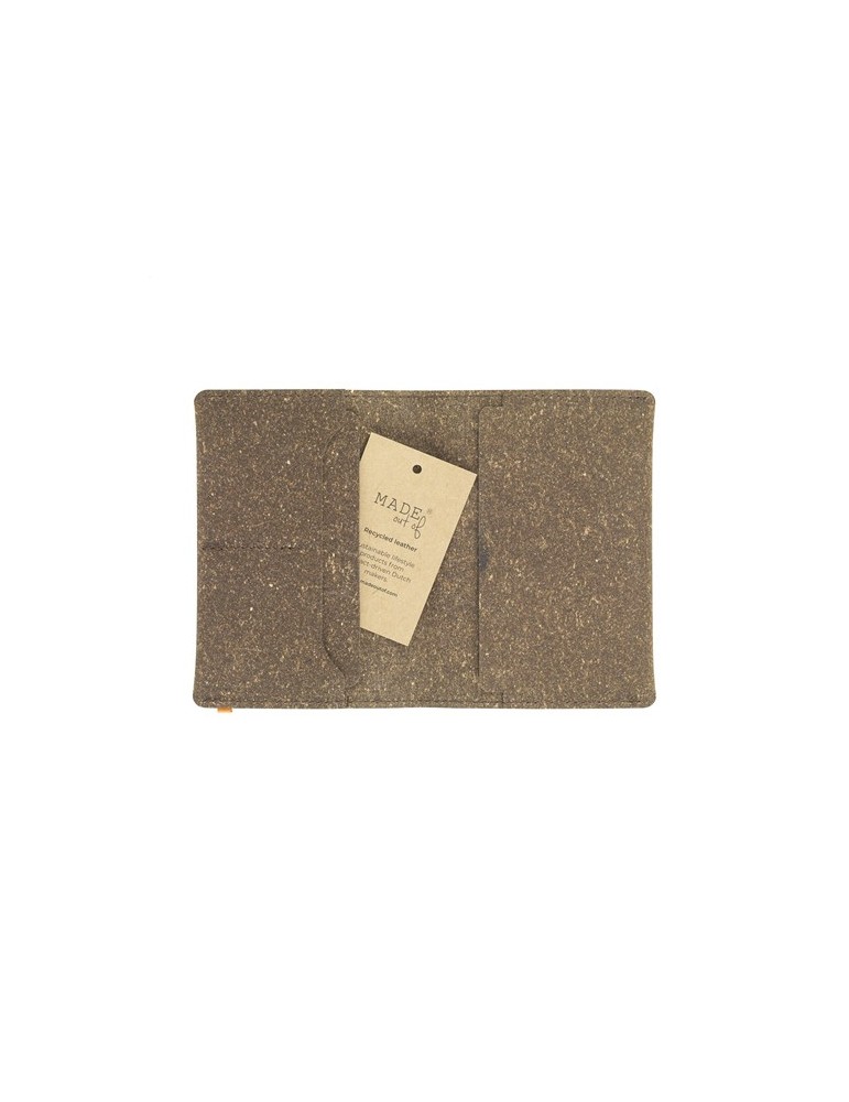 Recycled Leather Passport Holder étui à passeport