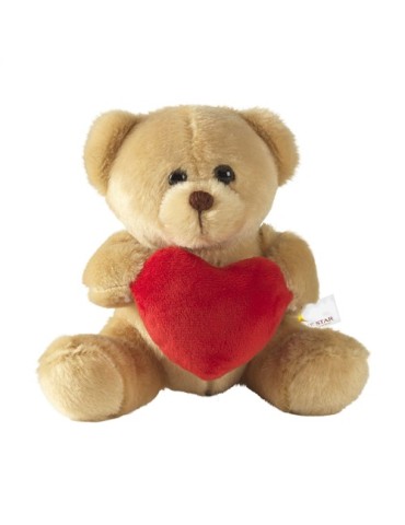With Love ours en peluche