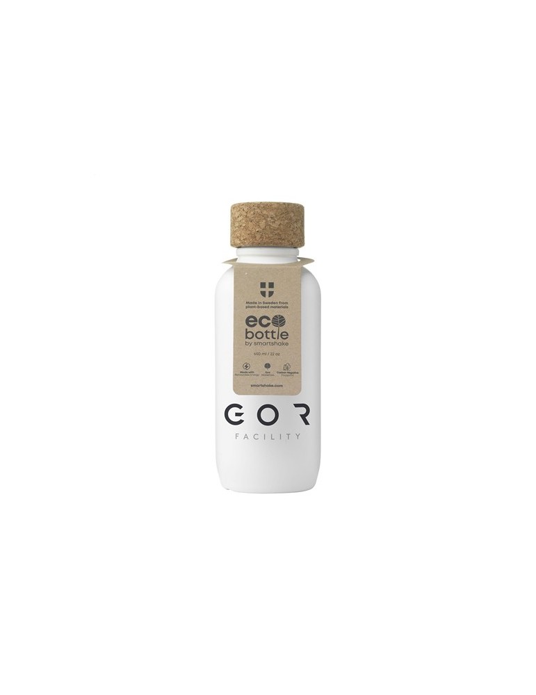 EcoBottle White 650 ml d'origine végétale - fabriquée en EU