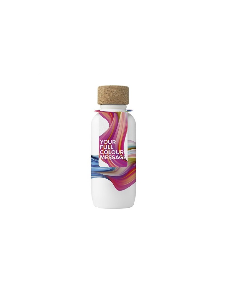 EcoBottle White 650 ml d'origine végétale - fabriquée en EU