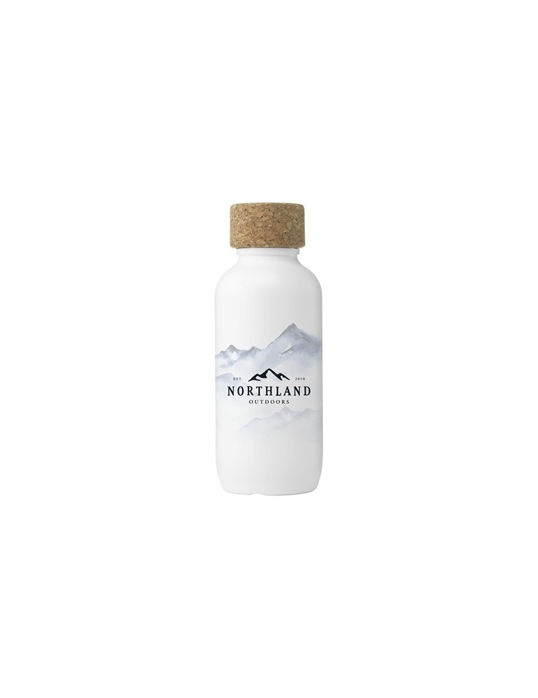 EcoBottle White 650 ml d'origine végétale - fabriquée en EU