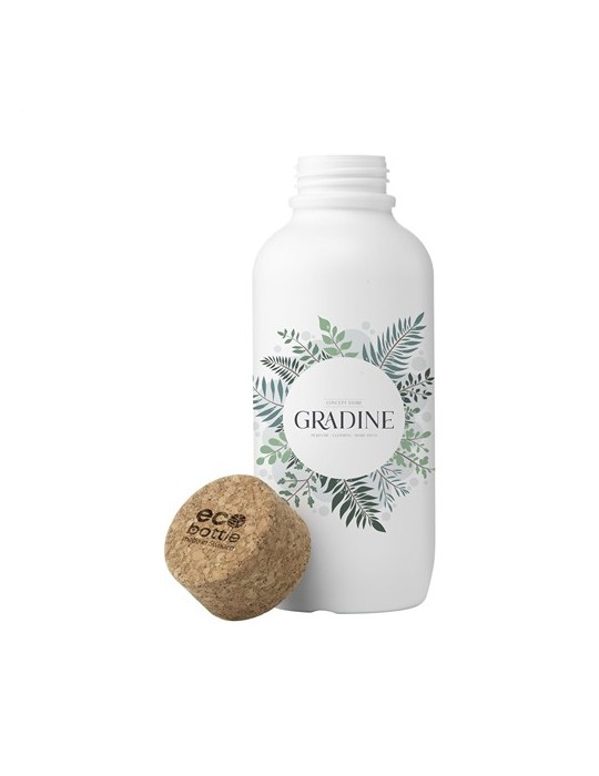 EcoBottle White 650 ml d'origine végétale - fabriquée en EU