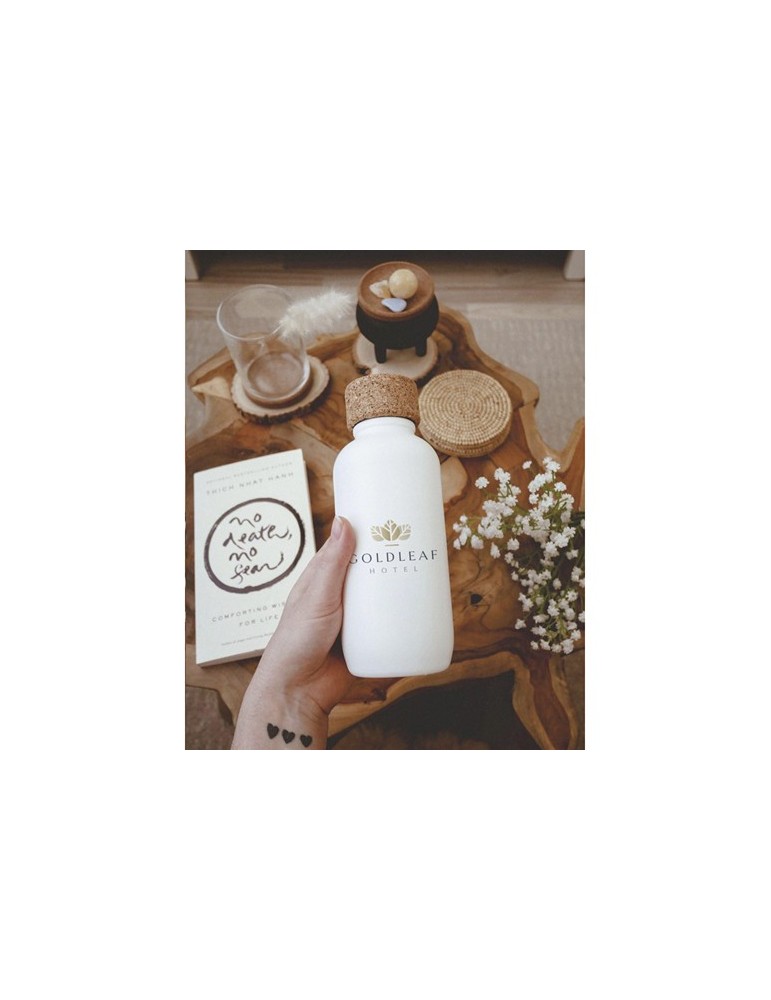 EcoBottle White 650 ml d'origine végétale - fabriquée en EU