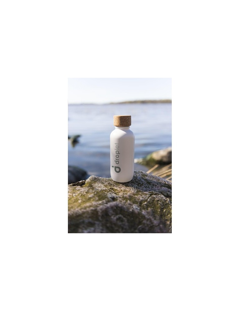 EcoBottle White 650 ml d'origine végétale - fabriquée en EU